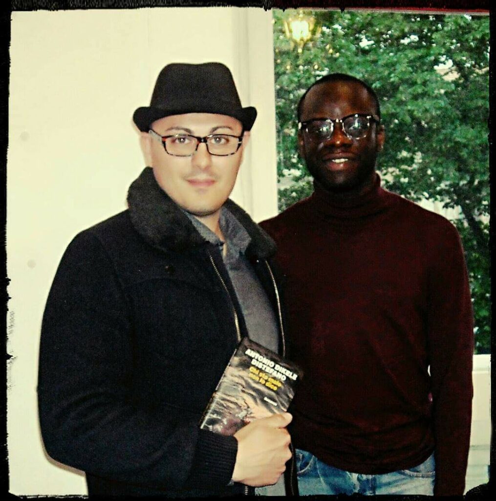 Marco Schifilliti con Antonio Dikele DI Stefano